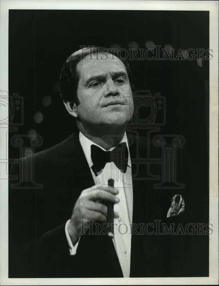 1973 Press Photo Alan King in &quot;Alan King Looks Back in Anger - A Revue of &#39;72&quot;-Historic Images