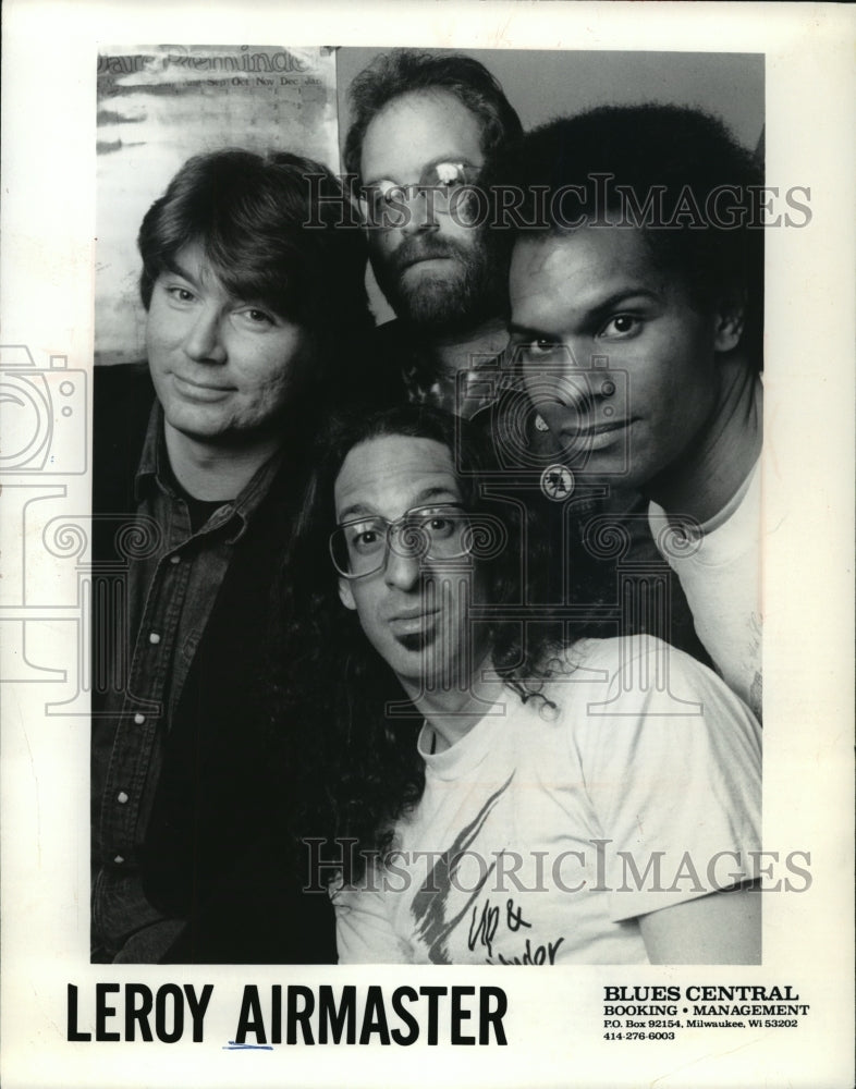 1990, Leroy Airmaster, Milwaukee Blues Band - mjp01055 - Historic Images