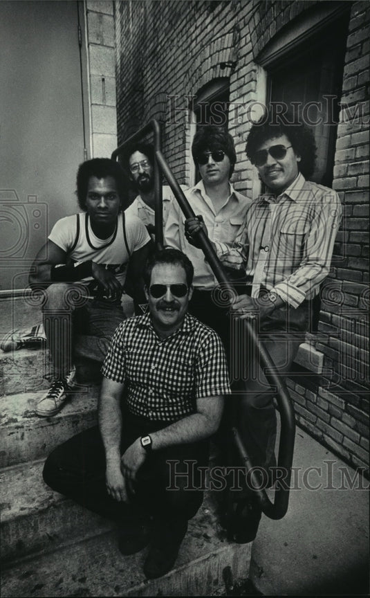 1985 Press Photo Leroy Airmaster, blues band - mjp01073 - Historic Images