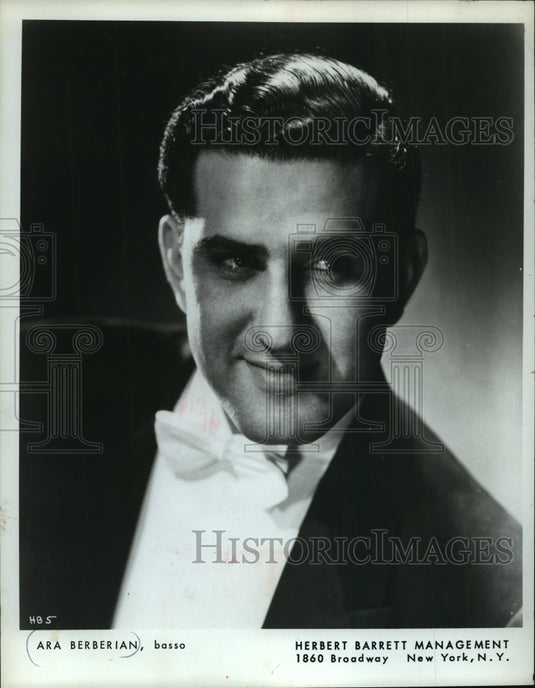 1972 Press Photo Ara Berberian, Bass - mjp01097 - Historic Images