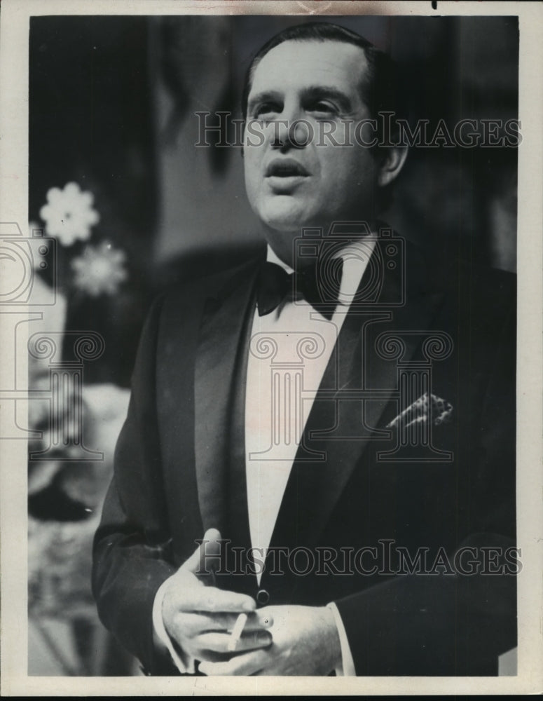 1972 Press Photo Alan King, comedian - mjp01142 - Historic Images