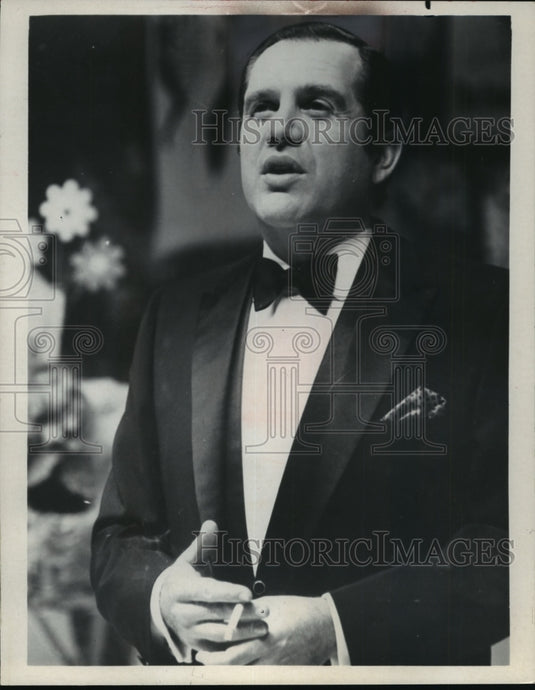 1972 Press Photo Alan King, comedian - mjp01142 - Historic Images