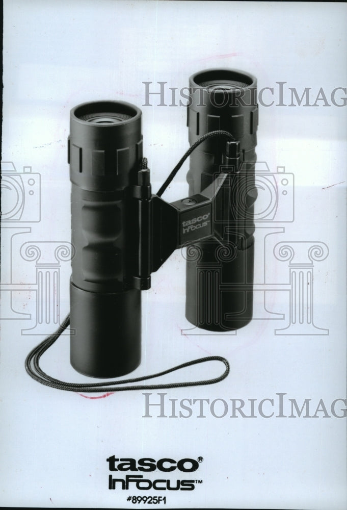 1989 Press Photo InFocus Binoculars from Tasco - mjp01175 - Historic Images