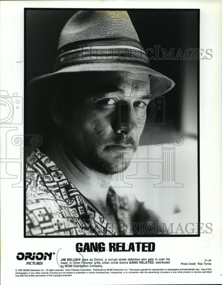 1997, Jim Belushi as Divinci in "Gang Related" - mjp01189 - Historic Images