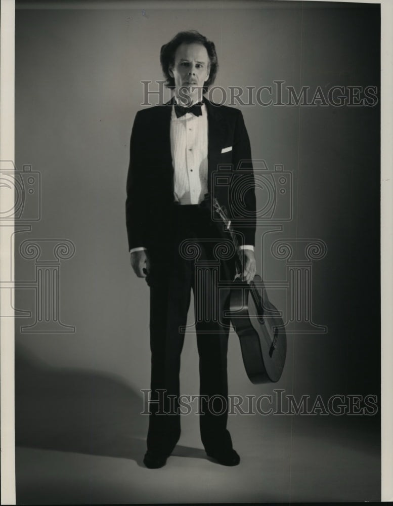 1990 Press Photo Peter Baime, Guitarist - mjp01246-Historic Images