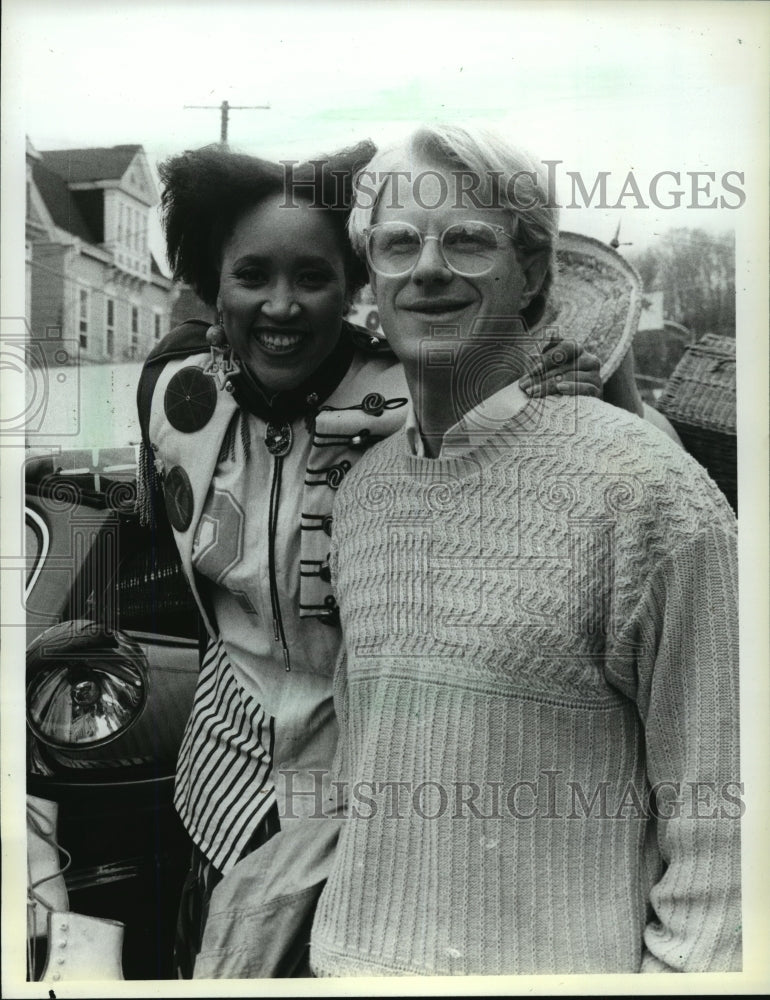 1987, Jackee Harry and Ed Begley, Jr. in The Incredible Ida Early - Historic Images