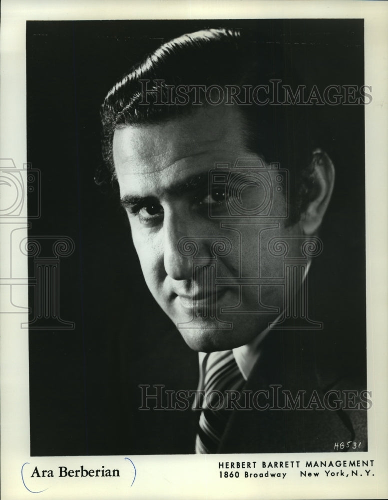 1978 Press Photo Ara Berberian, singer - mjp01318 - Historic Images