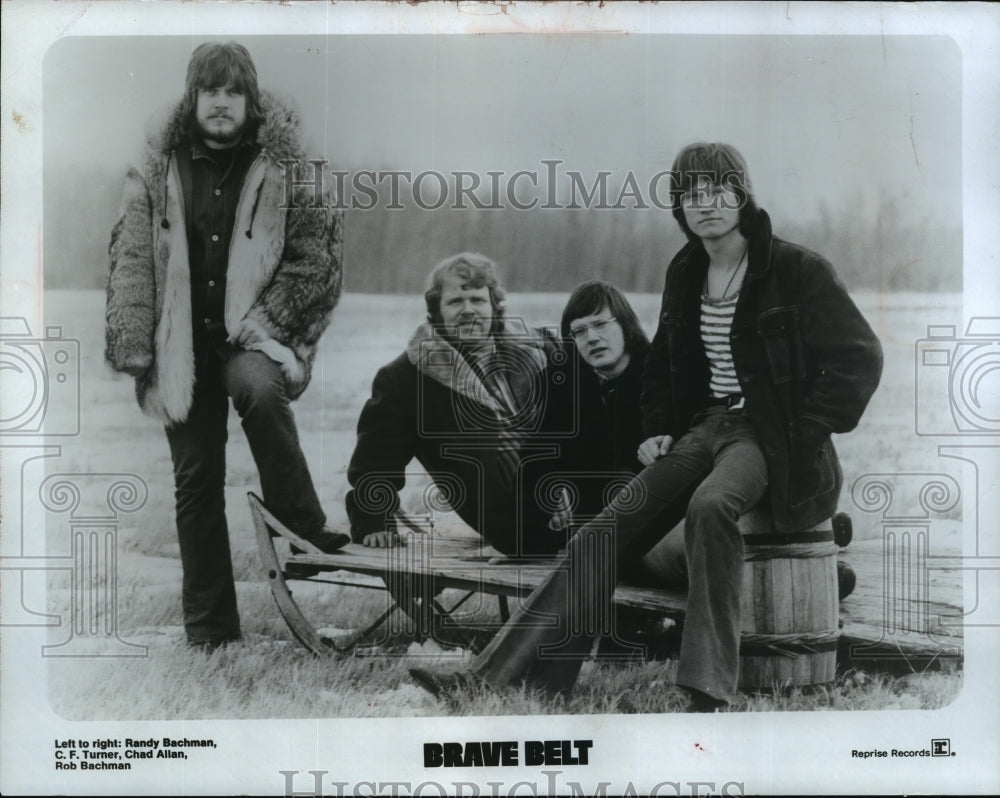1971 Brave Belt, rock band  - Historic Images