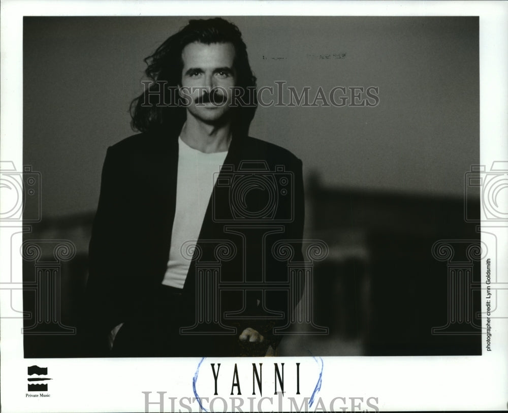 1994 Press Photo Yanni, musician - mjp01540 - Historic Images