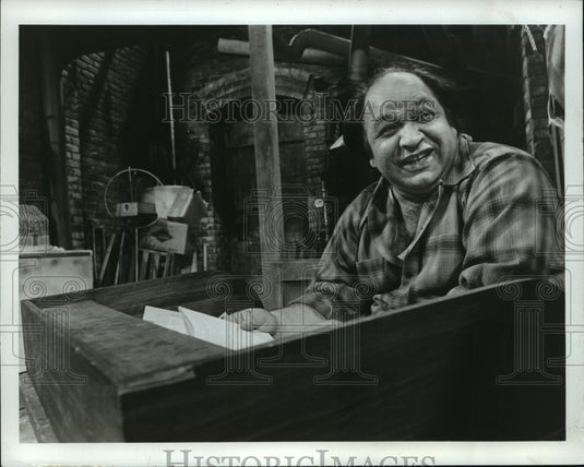 1973 Press Photo Richard Castellano, actor - mjp01709 - Historic Images