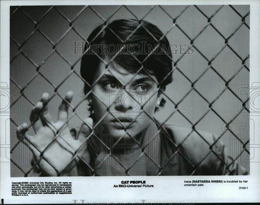 1982 Press Photo Nastassia Kinski in "Cat People" - mjp01830 - Historic Images