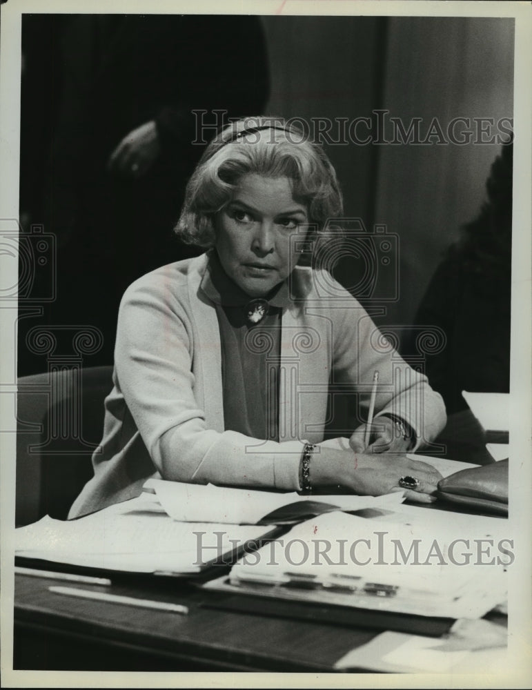 1981 Press Photo Ellen Burstyn in "The People vs. Jean Harris" - mjp01904 - Historic Images