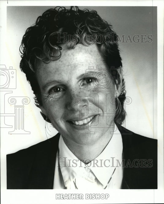 1994, Canadian folk singer Heather Bishop - mjp01941 - Historic Images