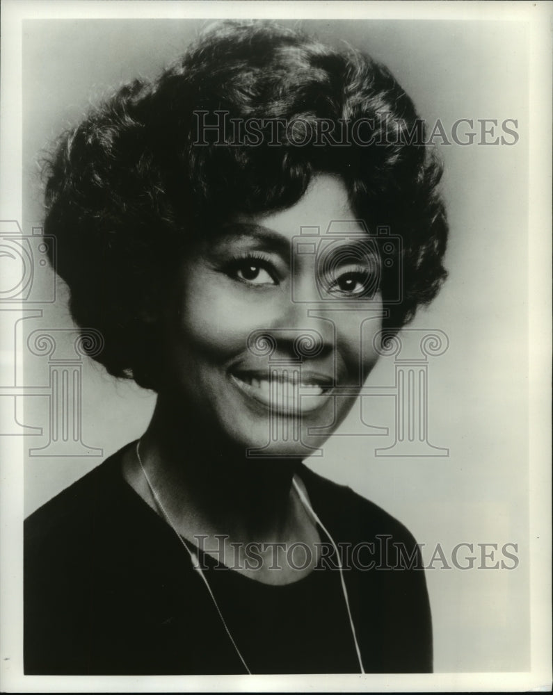 1978 Press Photo American soprano Shirley Verrett - mjp02052 - Historic Images