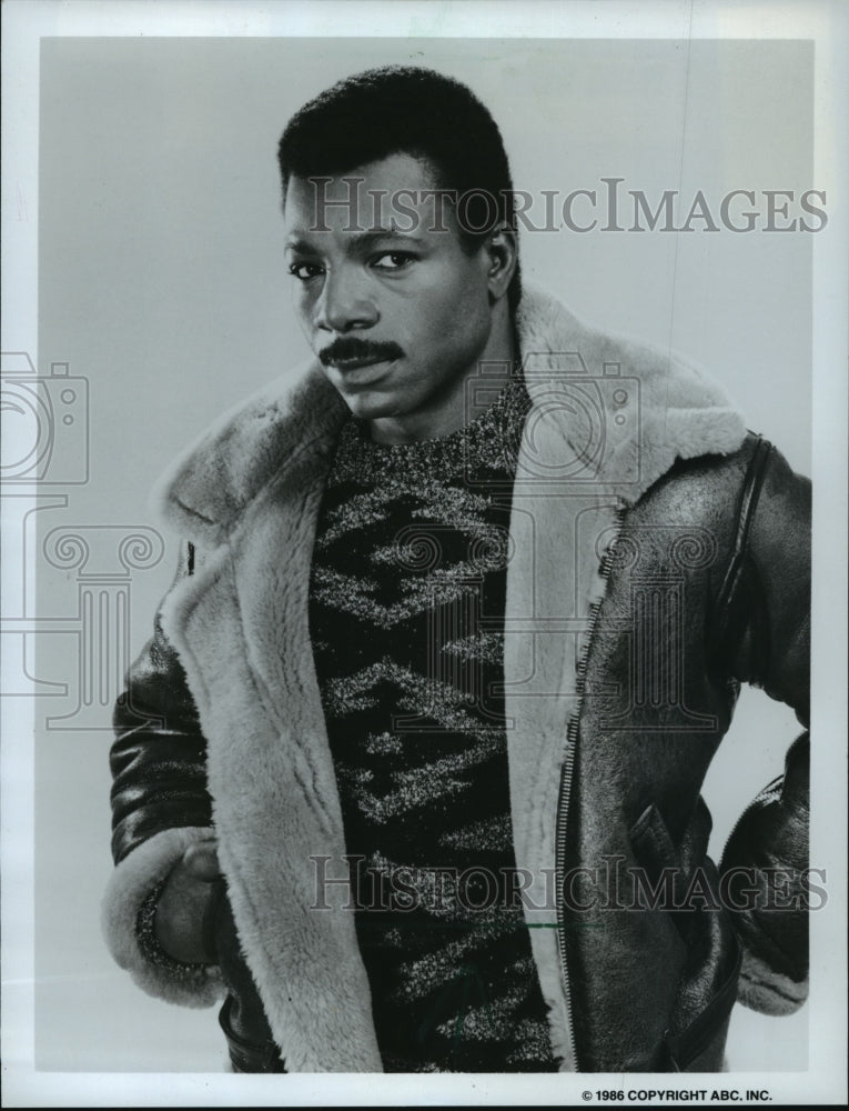 1986, Carl Weathers, actor - mjp02075 - Historic Images