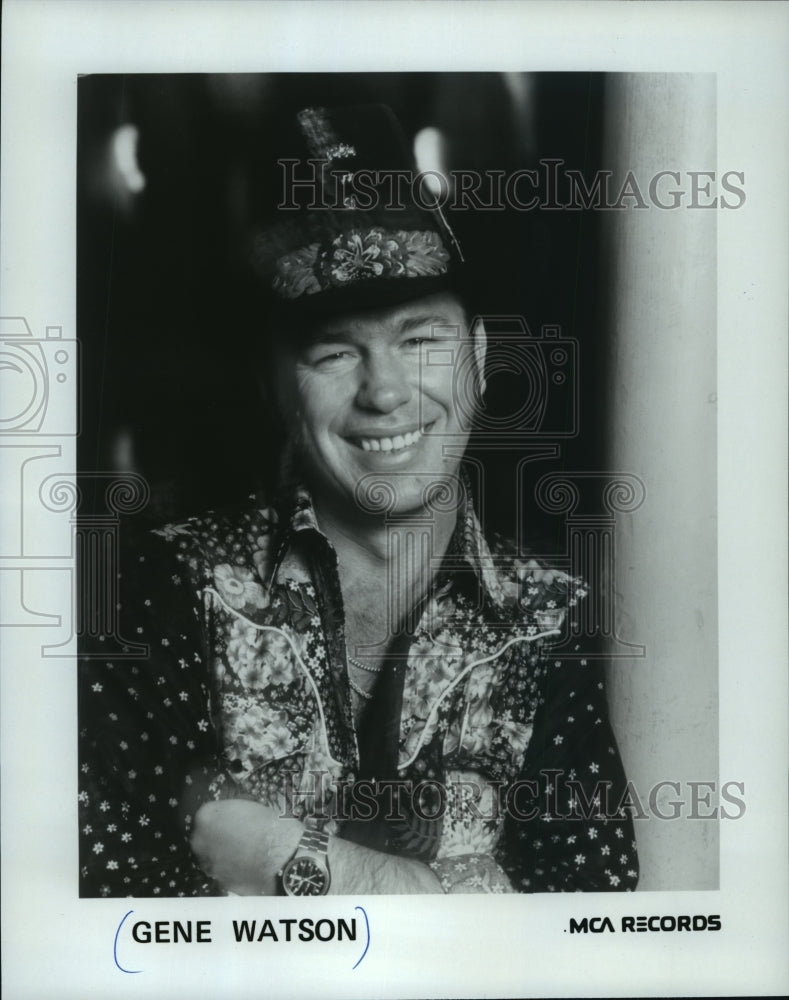 1983 Press Photo Gene Watson, singer - mjp02106- Historic Images