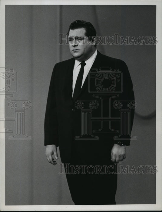 1966 Press Photo Comedian Jackie Vernon - Historic Images