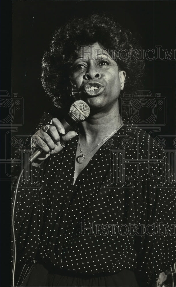1981 Press Photo Betty Carter, singer - mjp02335 - Historic Images