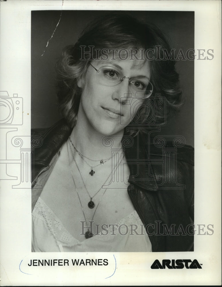 1987 Jennifer Warnes, singer  - Historic Images