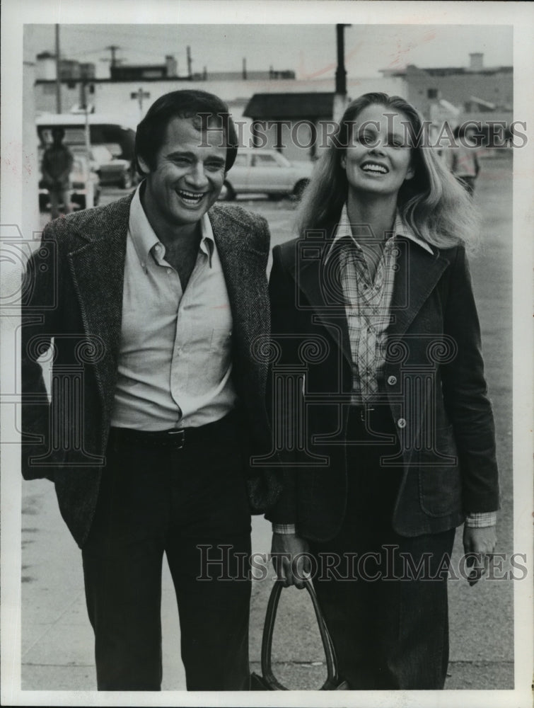 1977 Lou Antonio and Kim Basinger in &quot;Dog and Cat&quot;  - Historic Images