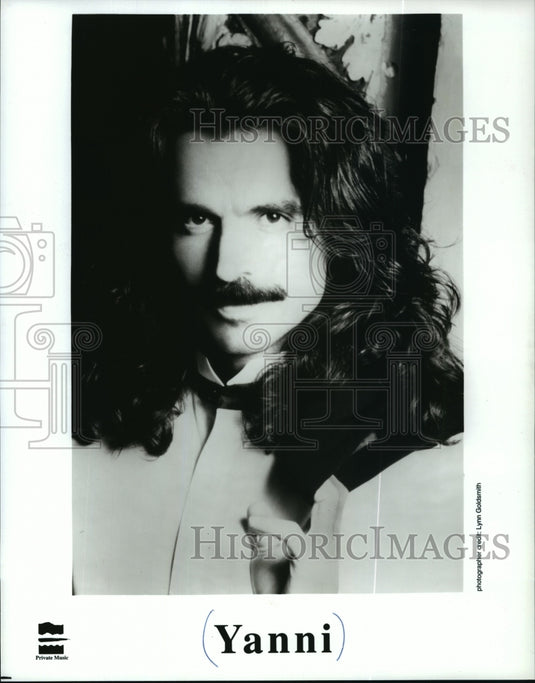 Press Photo Yanni, musician - mjp02448 - Historic Images