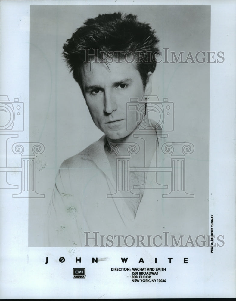 1984, John Waite, musician - mjp02563 - Historic Images