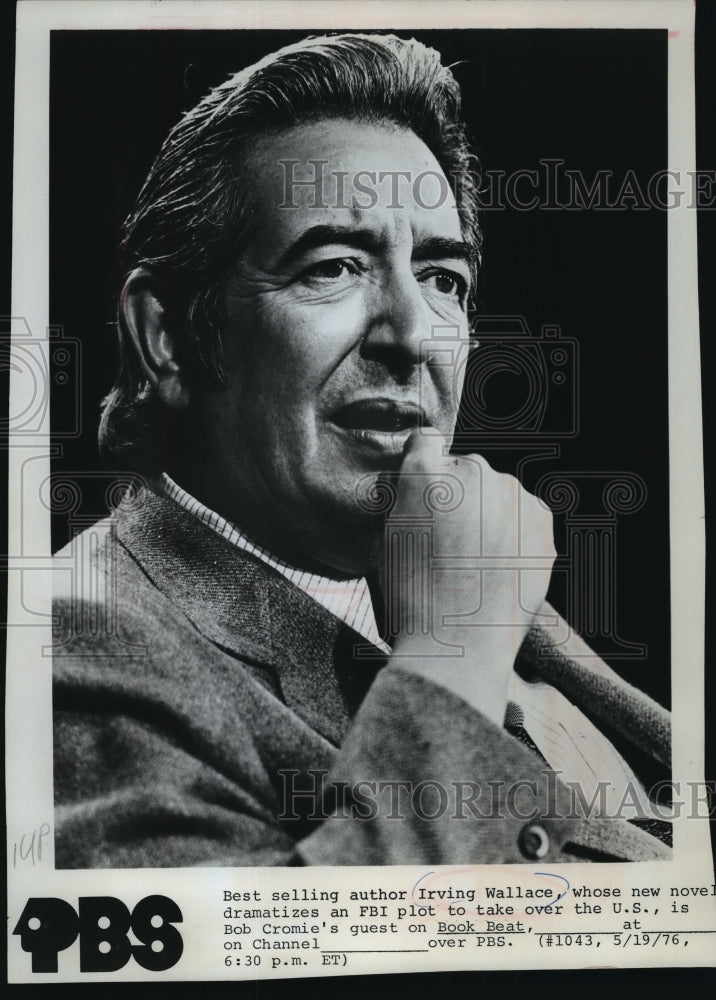 1979 Press Photo Irving Wallace, author - mjp02581-Historic Images
