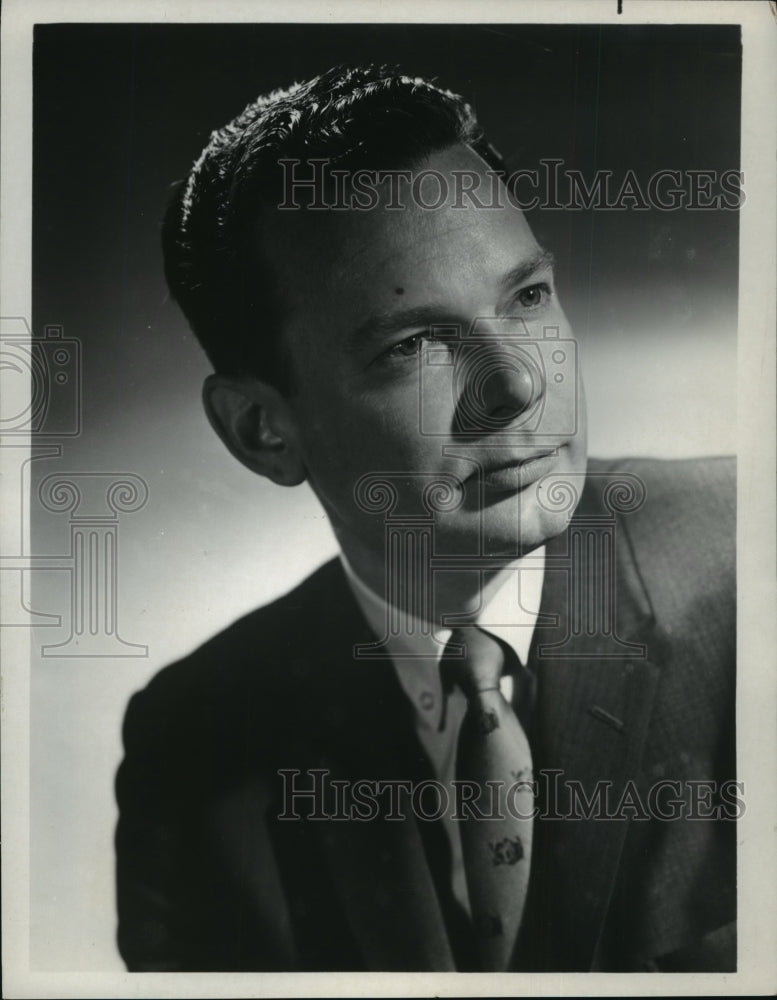 1968 Press Photo David Brinkley of The Huntley-Brinkley Report - mjp02663 - Historic Images