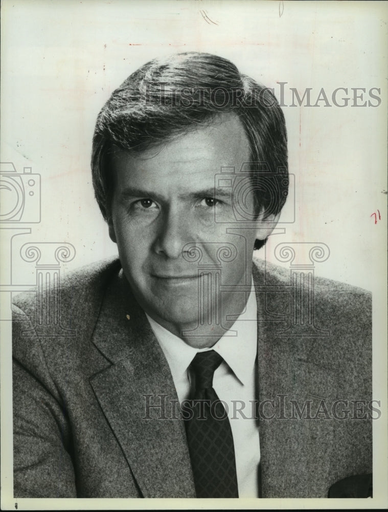 1985 Press Photo Tom Brokaw, NBC News Correspondent Will Anchor Election Night- Historic Images