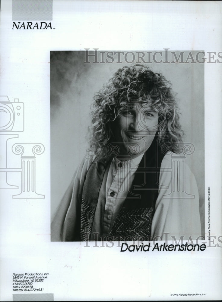 1992 Press Photo David Arkenstone, musician - mjp02714- Historic Images