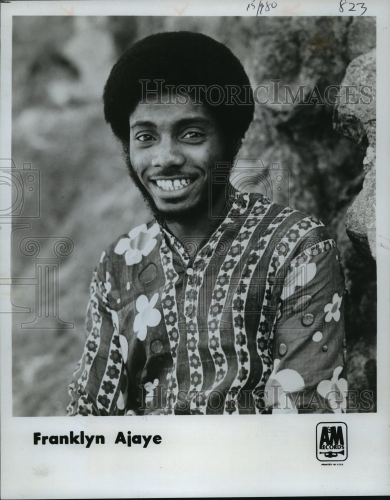 1974 Press Photo Franklyn Ajaye, comedian - mjp02742 - Historic Images