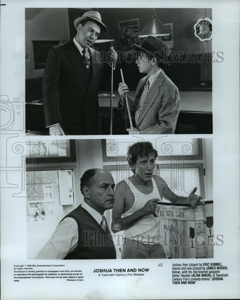 1985 Erick Kimmel and James Wood in "Joshua Then and Now" - Historic Images