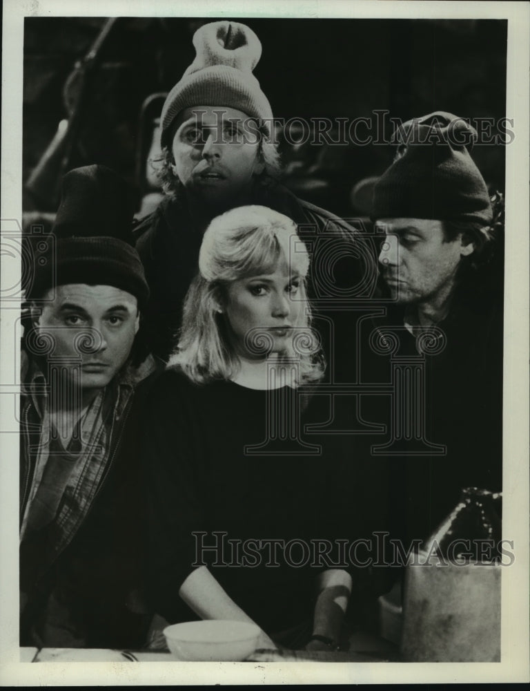 1985 John Volstad and Julia Duffy, actors  - Historic Images