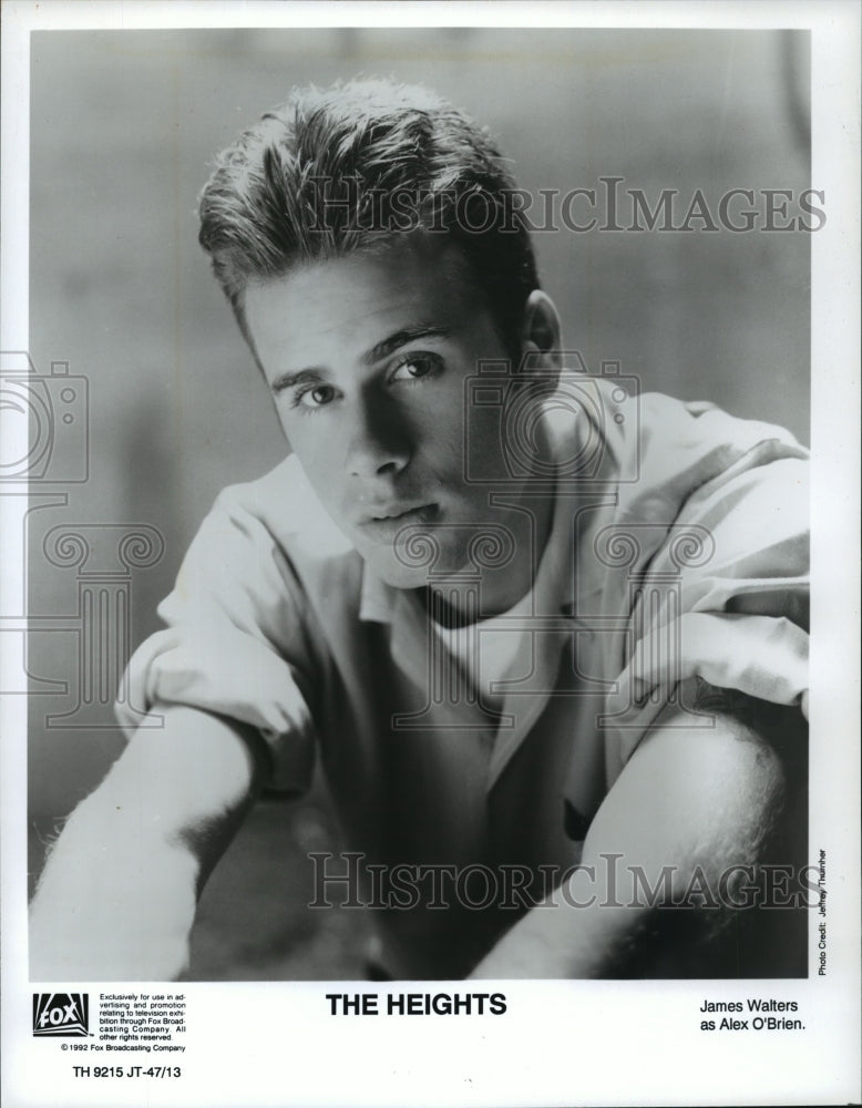 1992 Press Photo James Walters Stars in The Heights - mjp02865 - Historic Images