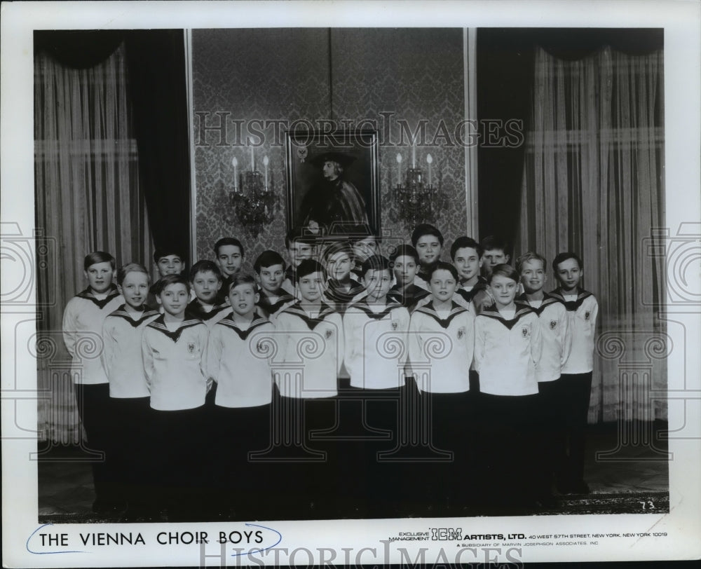 1981 Press Photo The Vienna Choir Boys - mjp02943 - Historic Images