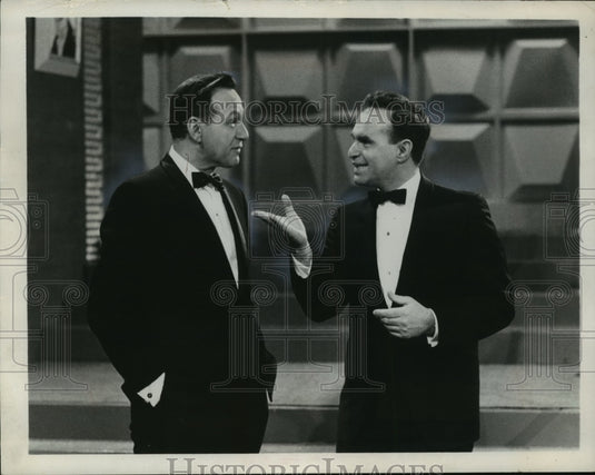 1966 Press Photo Comedians Johnny Wayne and Frank Shuster - mjp03000 - Historic Images