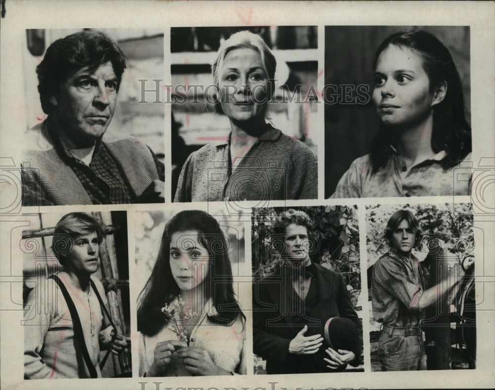 1979, Robert Preston, Rosemary Harris, Susan Swift in &quot;The Chisholms&quot; - Historic Images