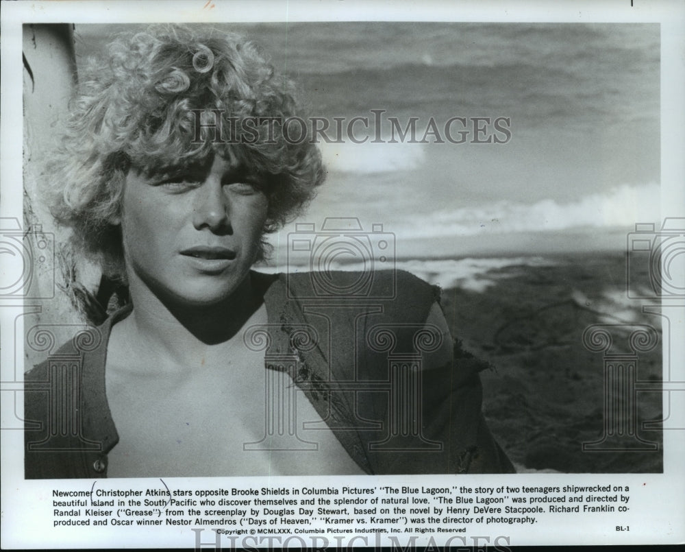1991, Christopher Atkins in "The Blue Lagoon" - mjp03089 - Historic Images