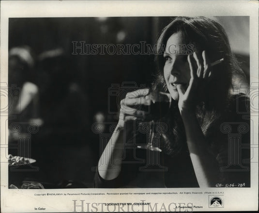 1977 Press Photo Diane Keaton in "Looking For Mr. Goodbar" - mjp03153 - Historic Images