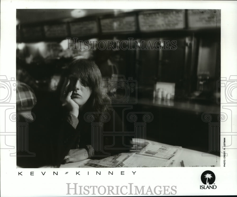 1990 Press Photo Kevn Kinney, vocalist and guitarist - mjp03224-Historic Images