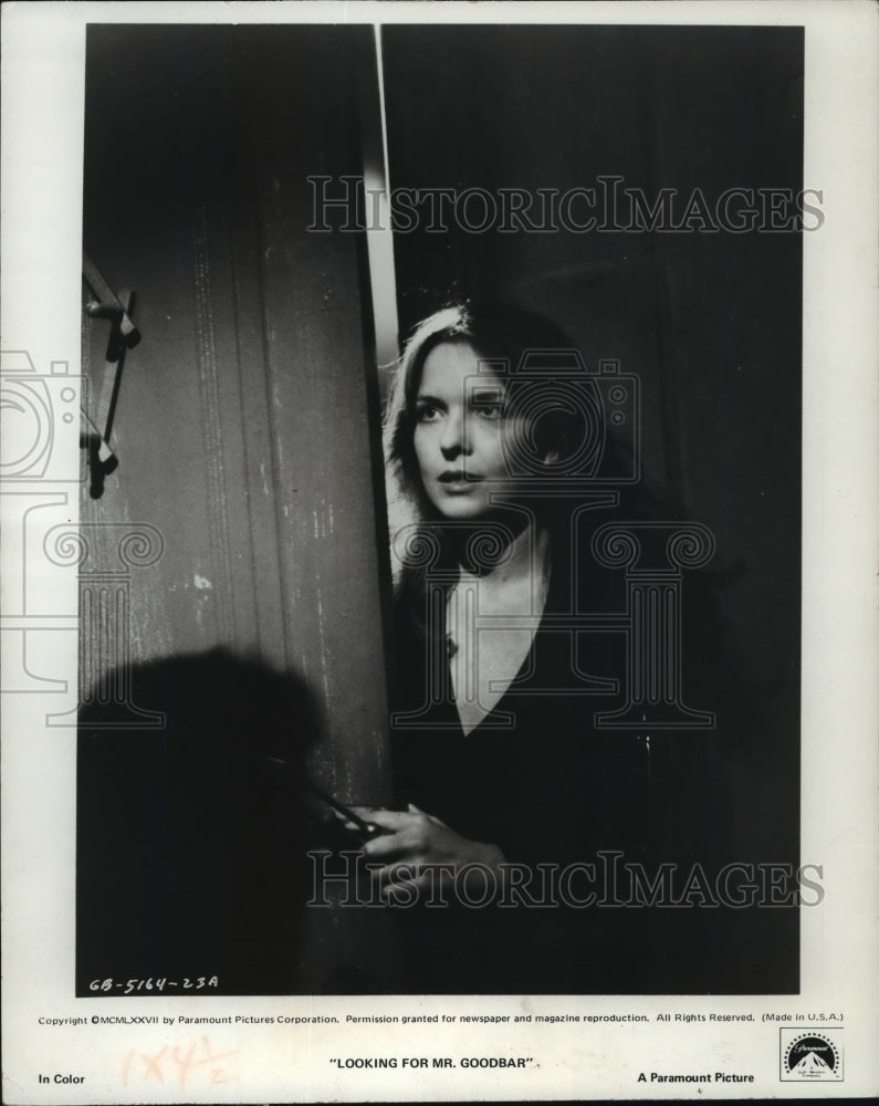 1977 Press Photo Diane Keaton in &quot;Looking For Mr. Goodbar&quot; - mjp03398-Historic Images