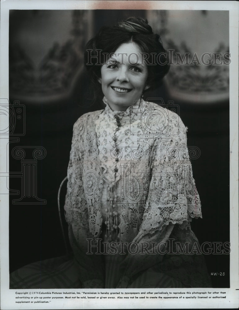 1977 Press Photo Diane Keaton in &quot;Harry and Walter Go To New York&quot; - mjp03399 - Historic Images