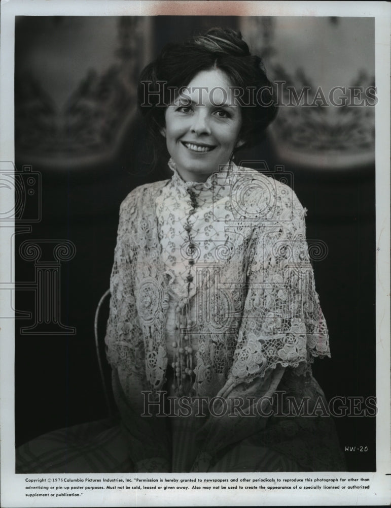 1977 Press Photo Diane Keaton in "Harry and Walter Go To New York" - mjp03399 - Historic Images