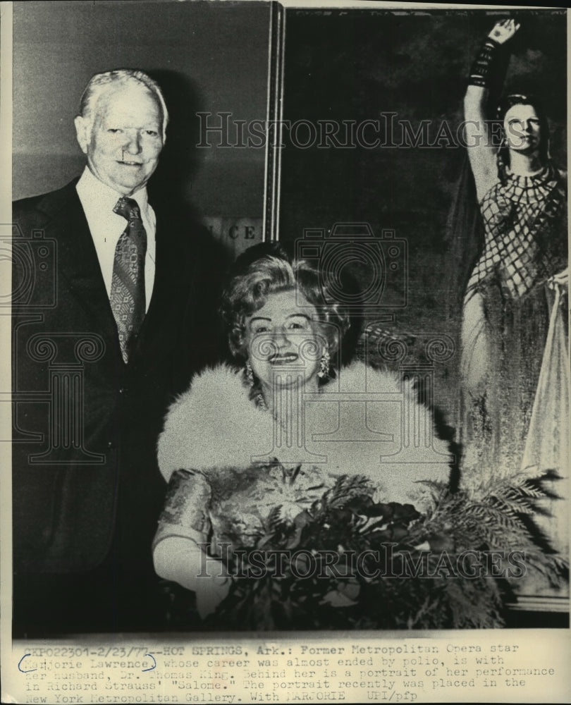 1979 Press Photo Operatic soprano Marjorie Lawrence - mjp03443 - Historic Images