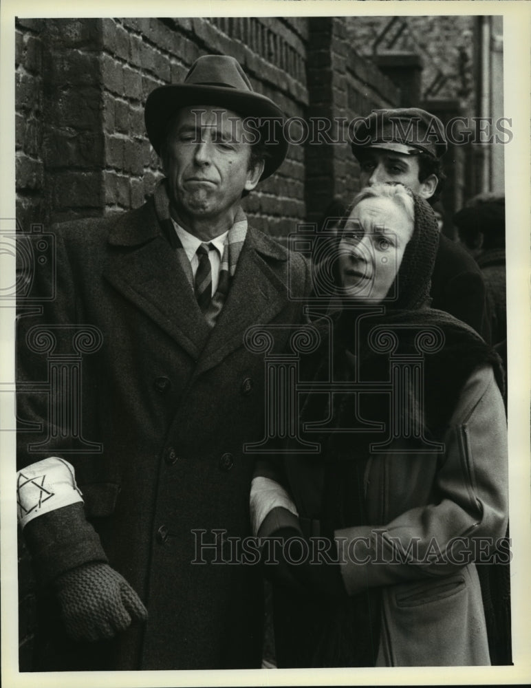 1979, Fritz Weaver and Rosemary Harris in &quot;Holocaust&quot; - mjp03543 - Historic Images