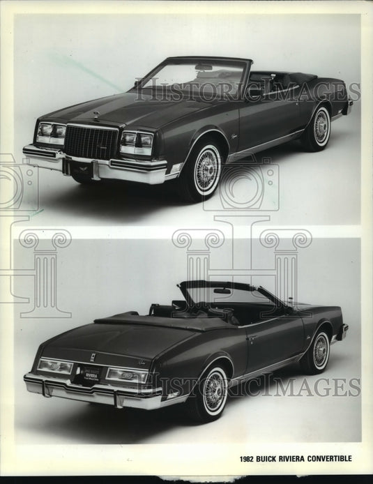 1982 Press Photo 1982 Buick Riviera Convertible - mjp03567 - Historic Images