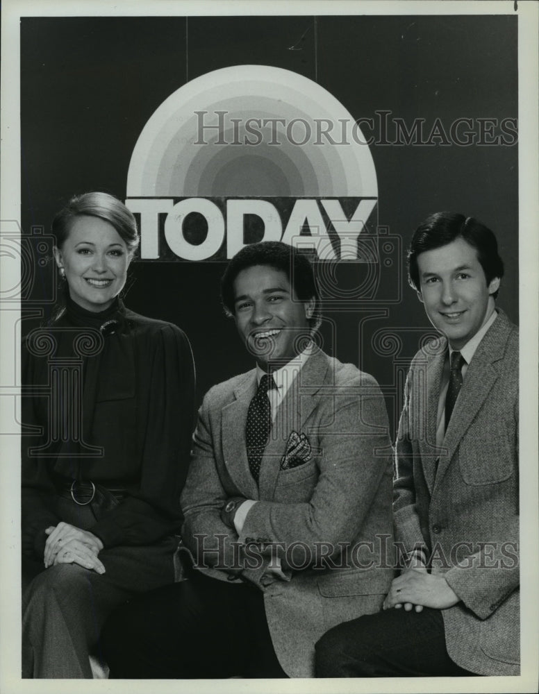 1981, Jane Pauley, Bryant Gumbel &amp; Chris Wallace, Co-Anchor Today - Historic Images