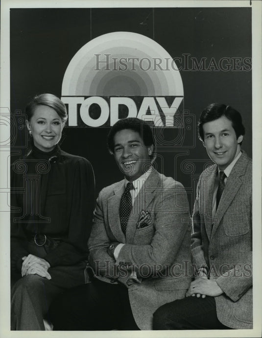 1981, Jane Pauley, Bryant Gumbel & Chris Wallace, Co-Anchor Today - Historic Images