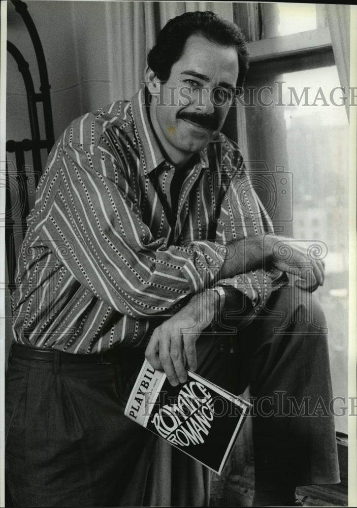 1988 Press Photo Barry Williams stars in &quot;Romance, Romance&quot; - mjp03890 - Historic Images
