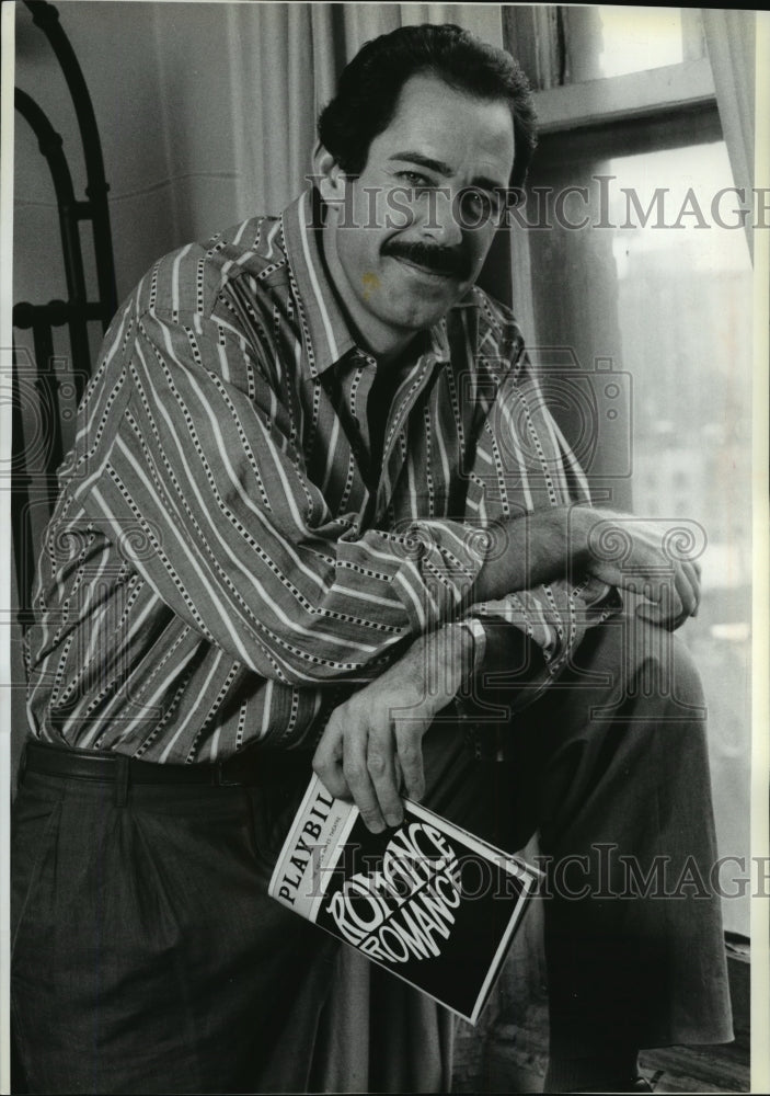 1988 Press Photo Barry Williams stars in "Romance, Romance" - mjp03890 - Historic Images